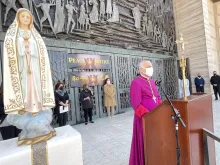 Archbishop Salvatore Cordileone speaks at the San Francisco for Unity prayer service against racism.